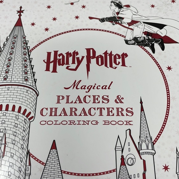 Harry Potter Magical Places & Characters Coloring Book: Official Coloring Book - Picture 2 of 12